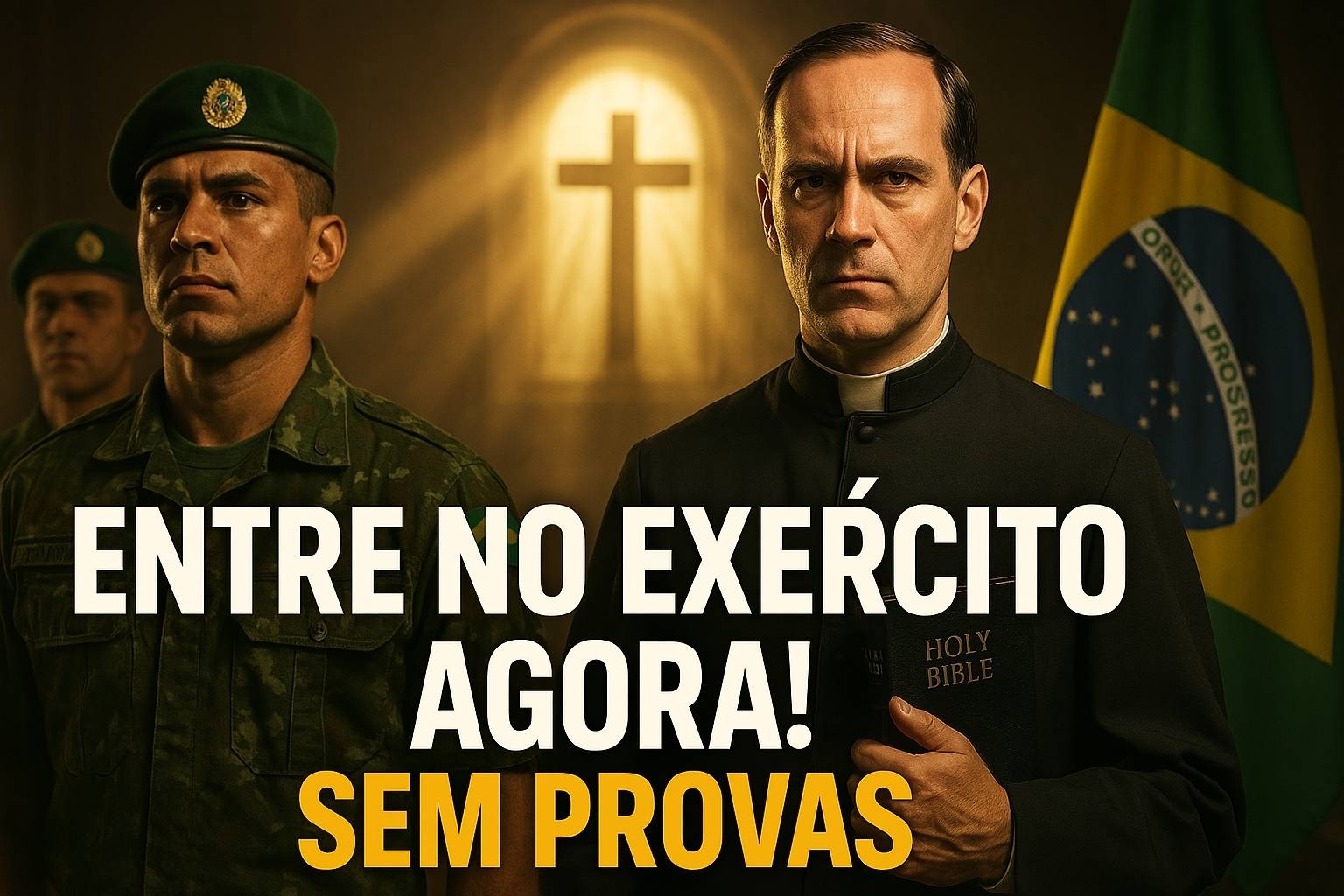 Exército convoca interessados em fazer parte das Forças Armadas SEM PRECISAR de prova para ganhar um salário de até R$ 14 mil por mês