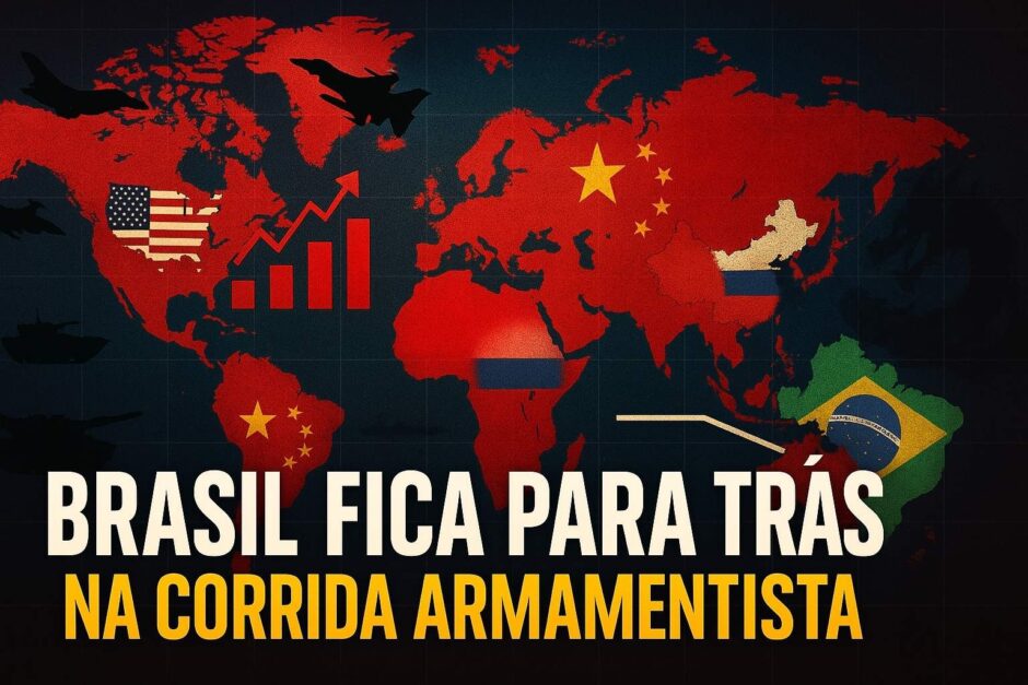 Alerta vermelho Mundial: Corrida armamentista global bate US$ 2,7 trilhões em 2025 e Brasil se afasta das potências, revelando fragilidade militar