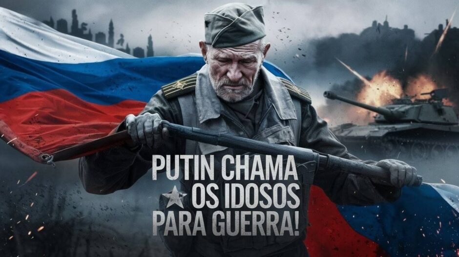 Putin convoca os avôs para a guerra: Rússia envia idosos à linha de frente em troca de até R$ 456 mil por ano e promessas patrióticas
