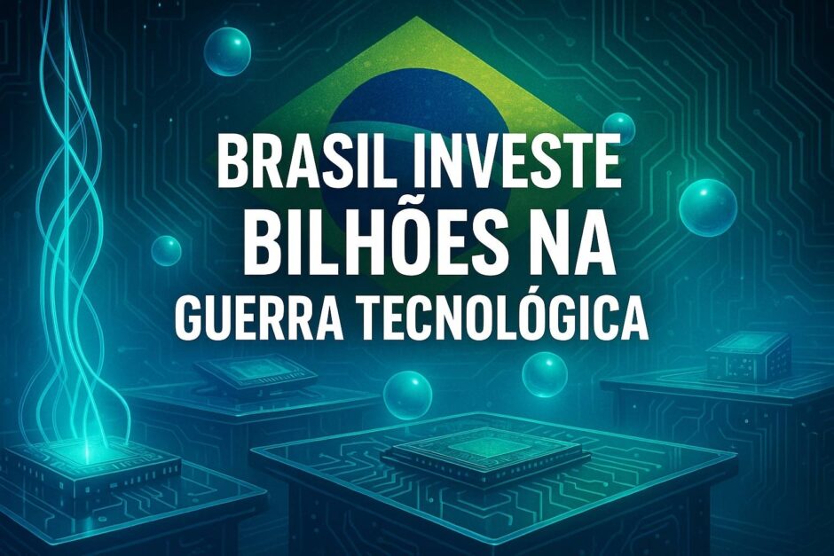 Corrida quântica começa: Brasil aposta R$ 5 bilhões para disputar liderança na guerra tecnológica mundial.