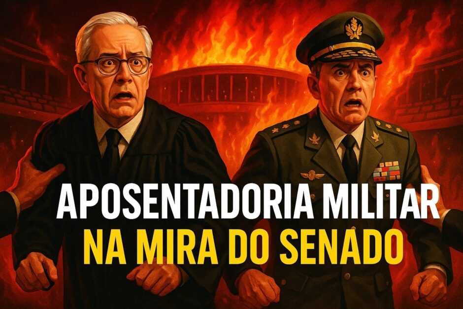 Juízes e Generais sob risco: Senado avança em proposta para demitir magistrados, promotores e militares punidos, eliminando ‘aposentadoria prêmio’ e provocando um choque no serviço público