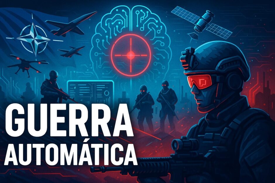 OTAN adquire IA de guerra secreta, que pensa como um general, mira como um míssil e decide alvos sozinha