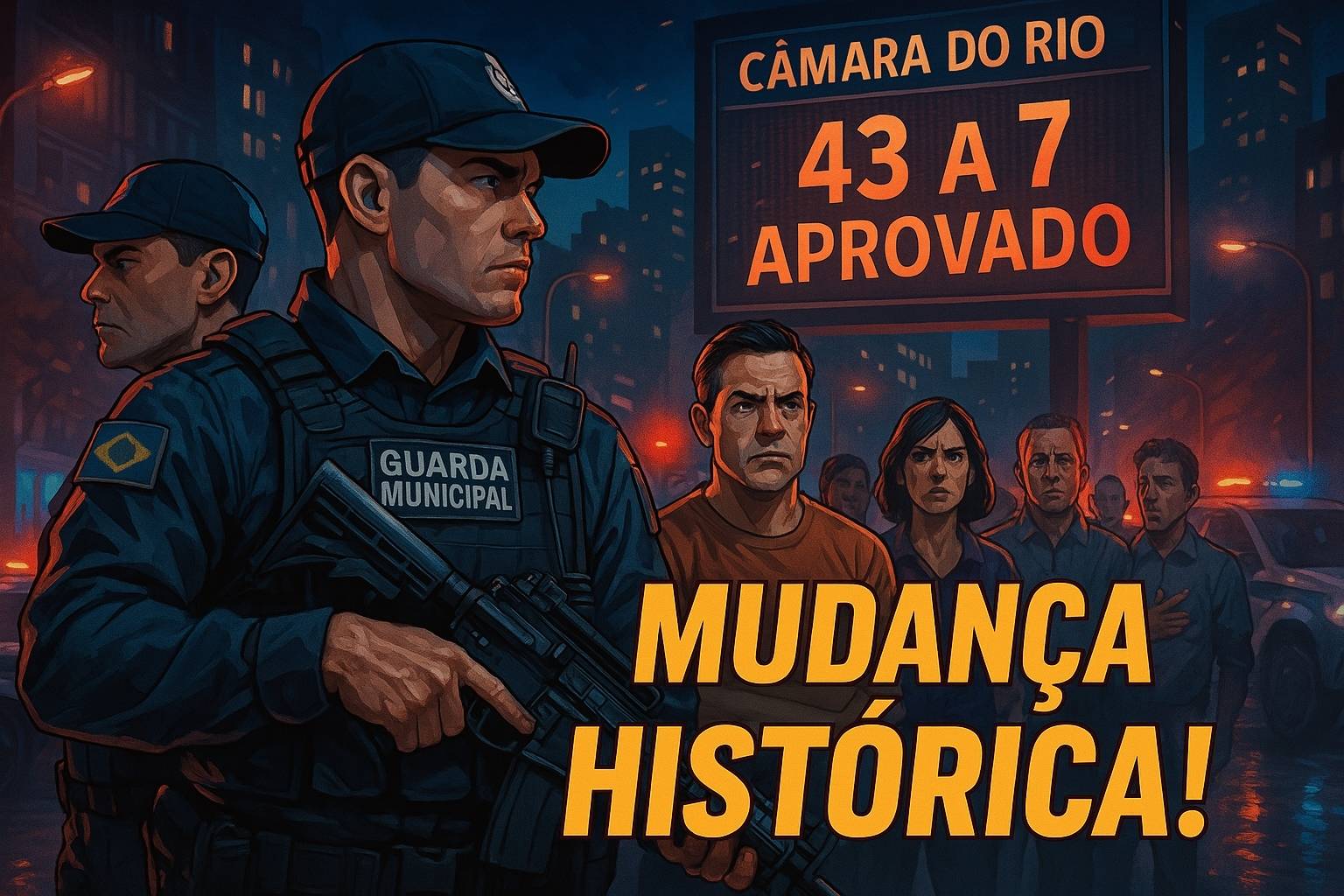 Guarda Municipal armada! Dado o primeiro passo em decisão histórica que promete revolucionar a segurança pública nesse estado