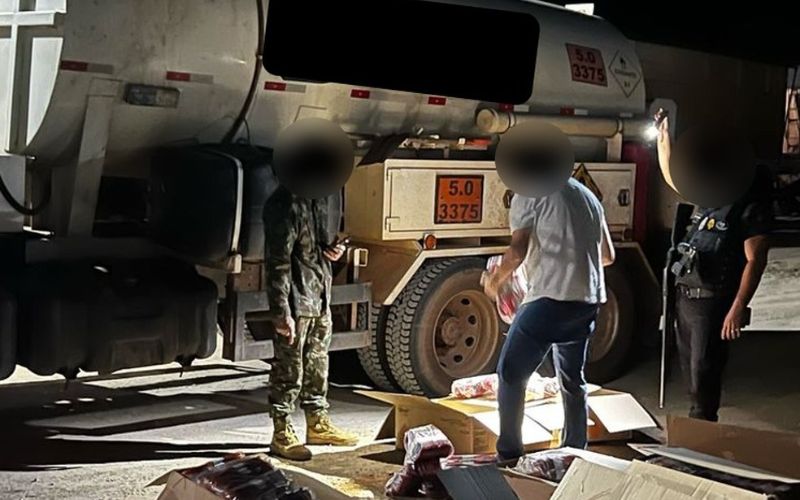 Exército e PRF apreendem mais de 12 toneladas de explosivos em operação na BR-070 e evitam possível tragédia no interior do Mato Grosso