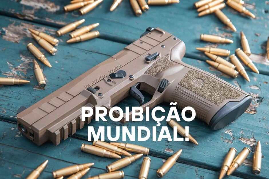 FN Five Seven: a pistola belga proibida por anos, conheça seu cartucho 5,7x28mm, poder de perfurar coletes e versões civis liberadas após 2004