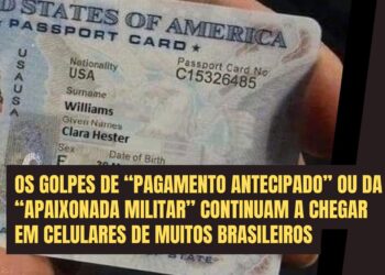 Golpe nigeriano do pagamento antecipado ou da namorada militar