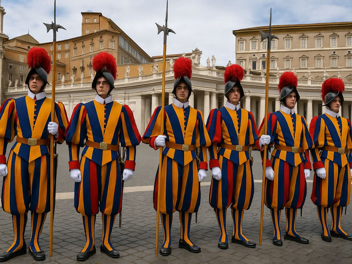 Após a morte do Papa, curiosidade sobre a Guarda Suíça explode: conheça a tropa de elite que defende o Vaticano há mais de 500 anos