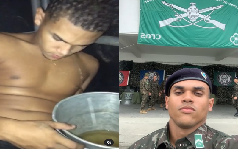 Jovem aprovado no concurso da Escola de Sargento de Armas do Exército compartilha antes e depois nas redes e vira inspiração com vídeo de 15 milhões de views: “Se eu não tivesse começado em 2021 não chegaria aqui”