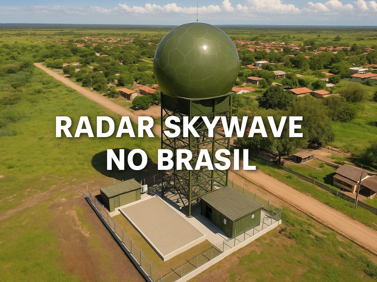 Novo radar militar da FAB desenvolvido no Brasil detecta aeronaves ilícitas a baixas altitudes e reforça a vigilância aérea e marítima em um raio de até 3 mil quilômetros