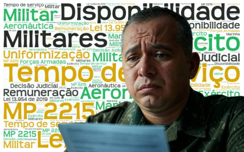 O que os militares perdem com a proibição de acumular adicional por Tempo de Serviço e o de Disponibilidade Militar