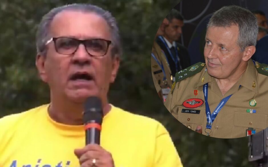 General Braga Netto é defendido por Malafaia no palanque da manifestação na Paulista