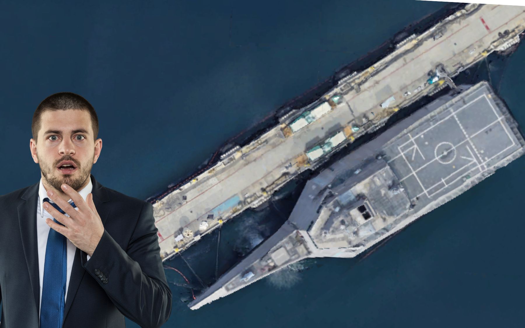 Os detalhes de destroier furtivo da Marinha dos EUA revelados pelo Google Earth: risco à segurança?