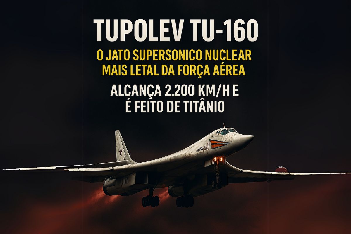 Revelado o jato mais letal da história da Força Aérea: Cisne Branco é feito de titânio e com coração nuclear, capaz de voar a 2.200 km/h por 25 horas com mísseis intercontinentais