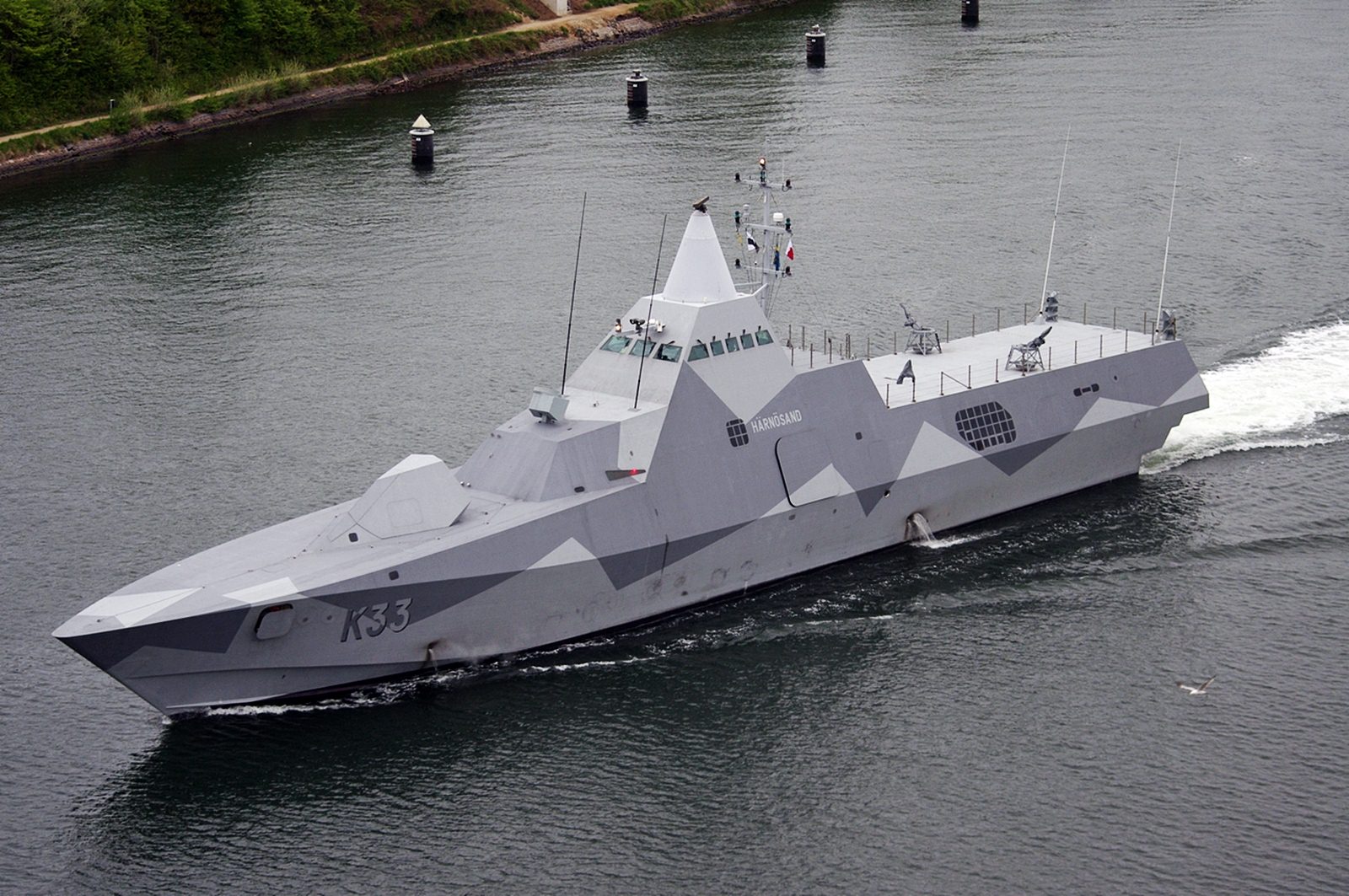 A Saab apresentou à Marinha Brasileira uma proposta estratégica para fornecimento de corvetas Visby com montagem local, tecnologia furtiva em fibra de carbono e até 36 mísseis CAMM