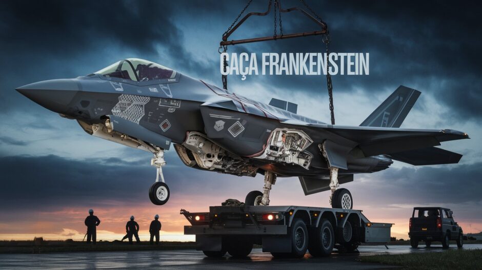 O “Frankenjet” americano: o caça feito com sucatas que voltou dos mortos para combater
