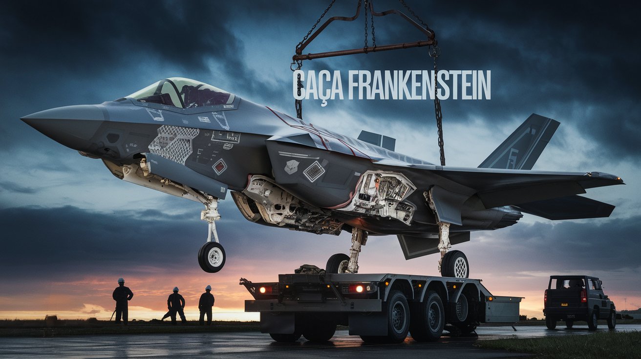 O “Frankenjet” americano: o caça feito com sucatas que voltou dos mortos para combater