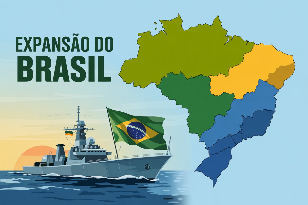 Brasil avança no domínio marítimo: Marinha do Brasil ajuda o país a ganhar área do tamanho da ‘Alemanha’ e já prepara pedido por mais 1,55 milhão de km² no Atlântico Sul
