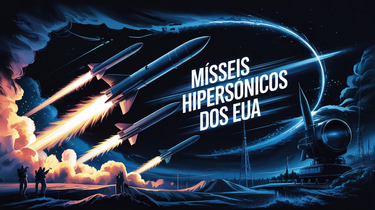 A corrida armamentista que pode redefinir a supremacia militar global e mudar o rumo das guerras futuras: os EUA se preparam para testes de mísseis hipersônicos que podem transformar as batalhas do futuro