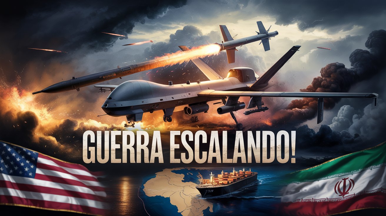 Drones dos EUA de R$ 1 bilhão são abatidos por Houthis em retaliação: ataques diários no Iémen acendem alerta global de guerra indireta que pode arrastar potências para nova crise
