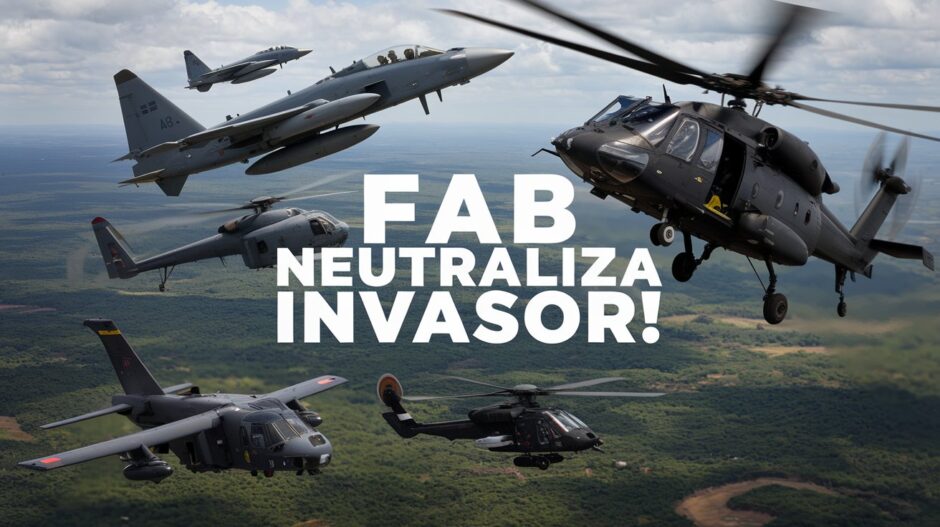 Caça da FAB não perdoa e intercepta avião com traficantes; Força Aérea Brasileira utiliza caças A-29 Super Tucano em operação