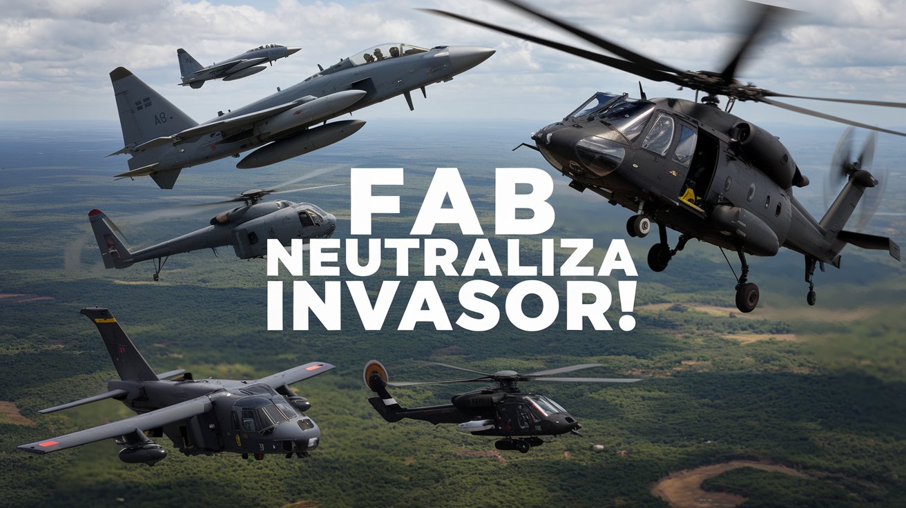 Caça da FAB não perdoa e intercepta avião com traficantes; Força Aérea Brasileira utiliza caças A-29 Super Tucano em operação
