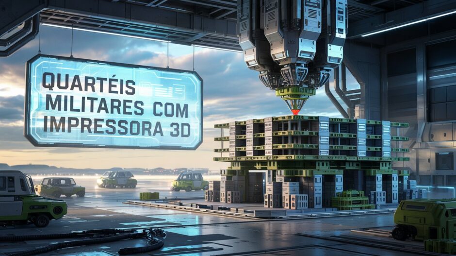 A nova era da construção militar: Exército e Marinha dos EUA apostam em impressão 3D para criar quartéis futuristas com eficiência e tecnologia inovadora para suas forças armadas