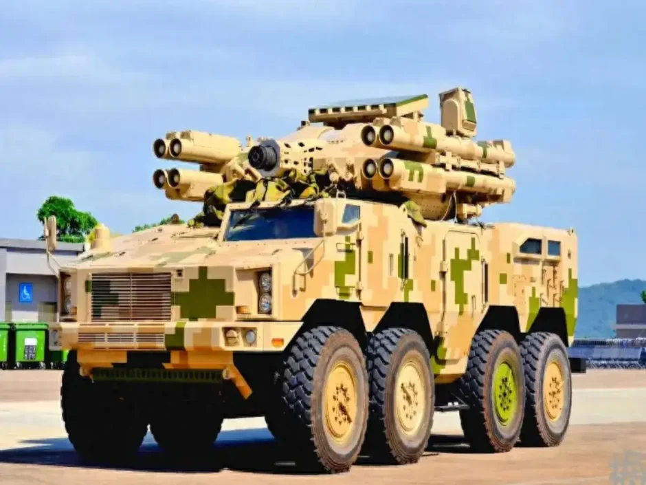 Defesa aérea da China choca o mundo com nova máquina de guerra: poderoso blindado 625E com metralhadora Gatling de 5.000 tiros por minuto contra enxames de drones, helicópteros e mísseis, com tecnologia letal