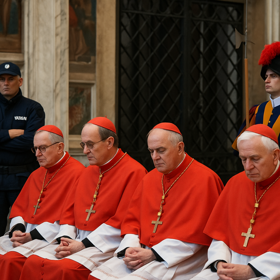 Entenda como a segurança do Vaticano atinge níveis máximos após a morte de um Papa, com isolamento dos cardeais, vigilância intensa e proteção física reforçada para preservar o Conclave