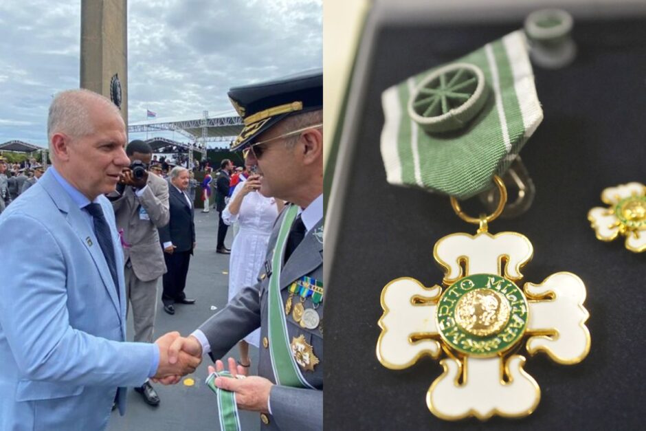 Exército concedeu a ex-presidente afastado do INSS a mais alta condecoração militar uma semana antes de fraude bilionária ser exposta
