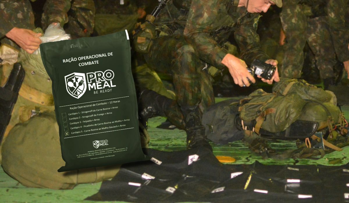 PROMEAL apresenta nova geração de rações militares mais nutritivas e sem conservantes na LAAD 2025 em entrevista exclusiva à Sociedade Militar