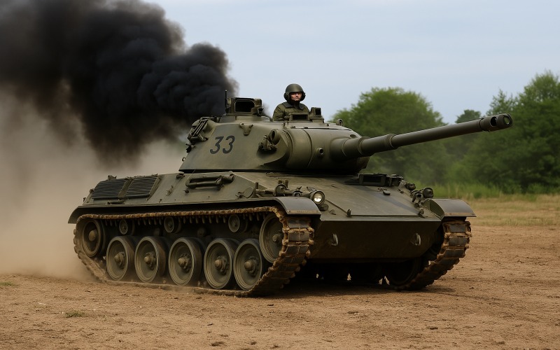 Tanques SK-105 da Marinha do Brasil operam no limite da vida útil: veículos das Forças Armadas apresentam fumaça, falhas mecânicas e exigem renovação urgente da frota blindada