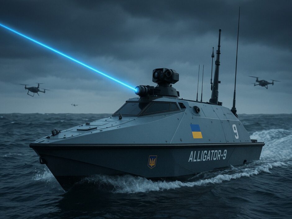 Ucrânia apresenta revolucionário drone marítimo de última geração: nova tecnologia traz torpedos kamikazes, laser e guerra eletrônica para dominar os mares em operações militares