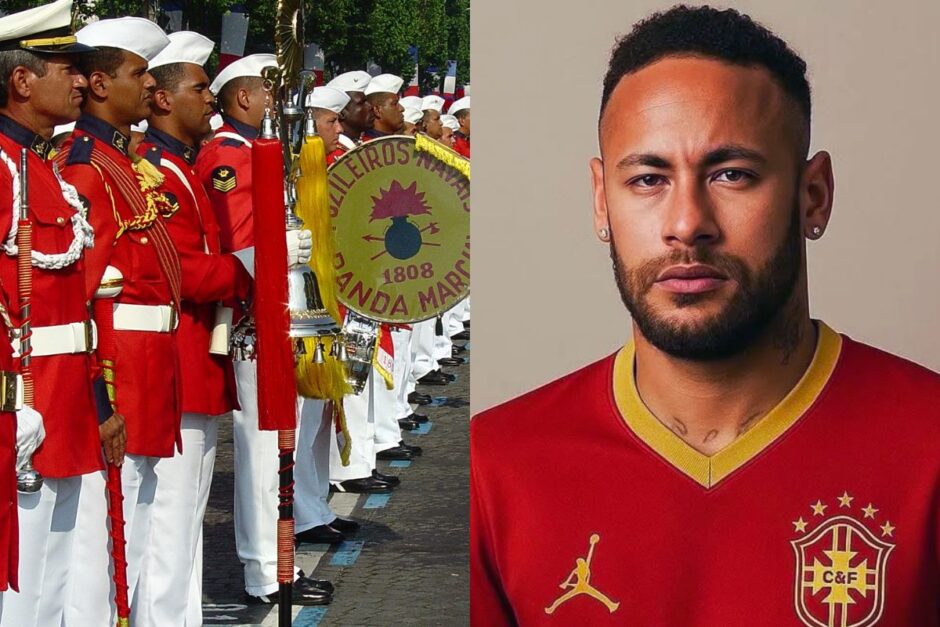 Camisa vermelha na Seleção Brasileira? Fuzileiros Navais já usam há décadas para celebrar coragem e determinação nas batalhas