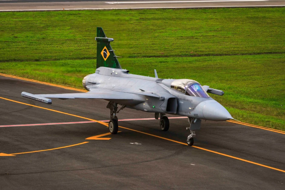 Brasil atinge novo patamar com o Gripen — e força aérea da América do Sul fica para trás