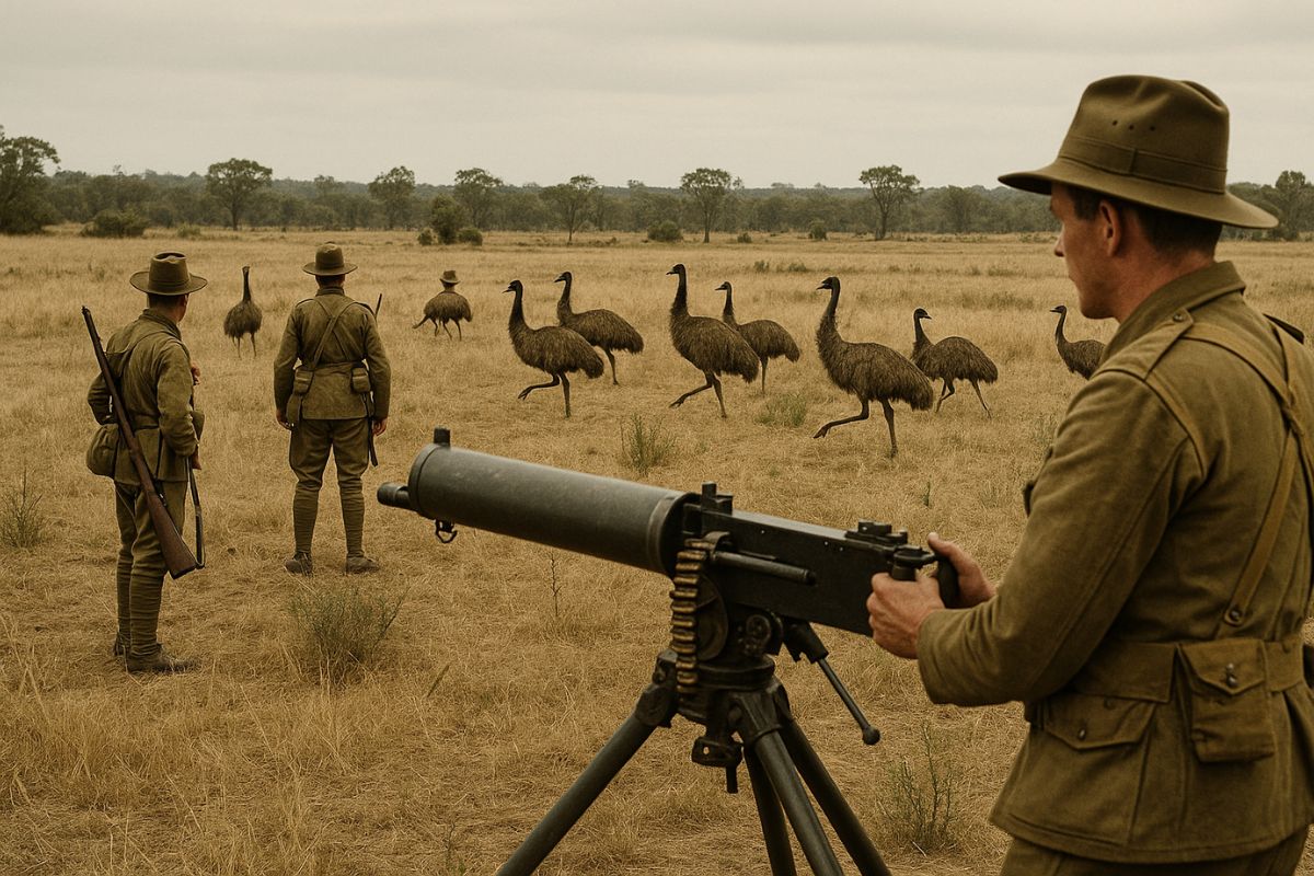 A incrível Guerra aos Emus: quando a Austrália lutou contra aves… e perdeu!