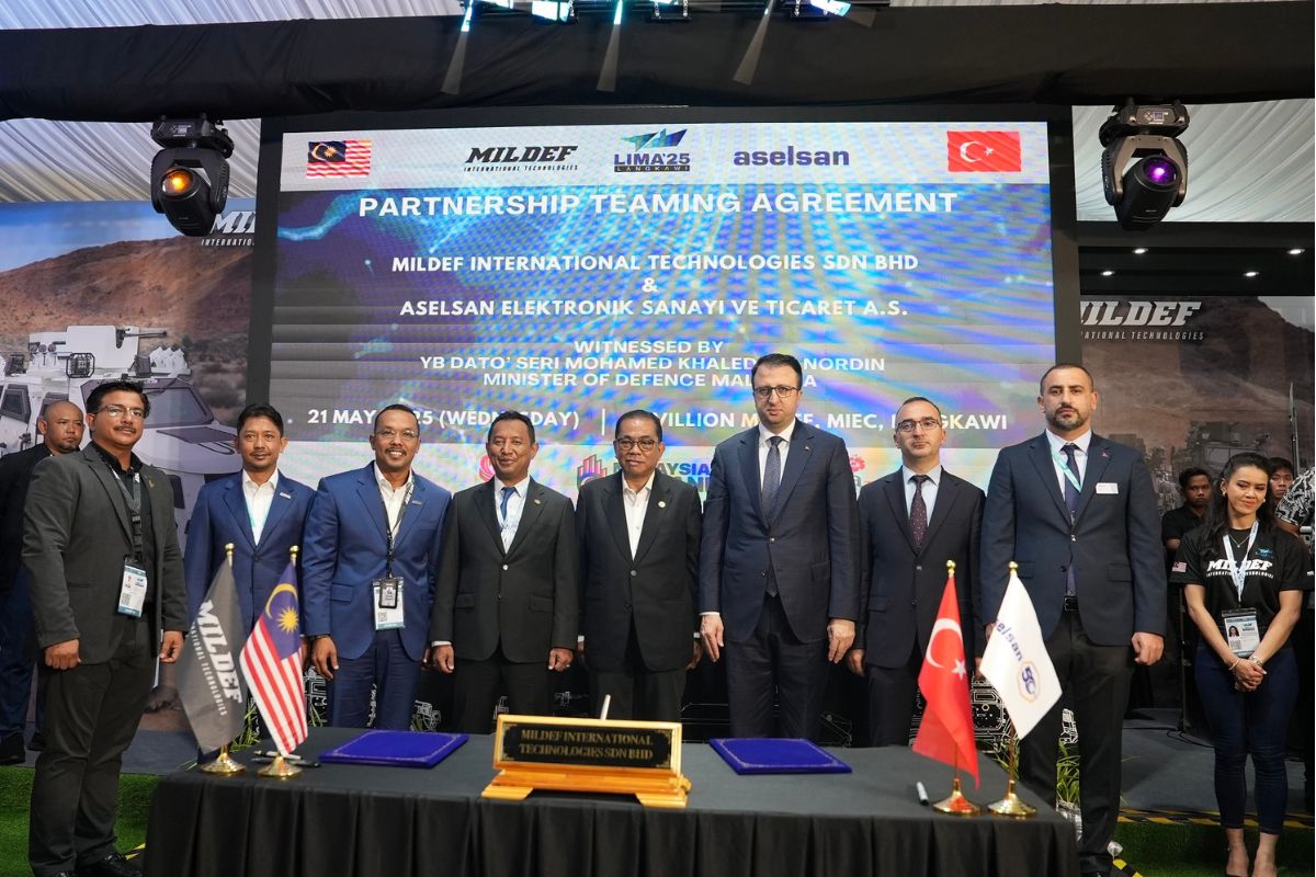 ASELSAN firma três acordos estratégicos com a indústria malaia na LIMA 2025