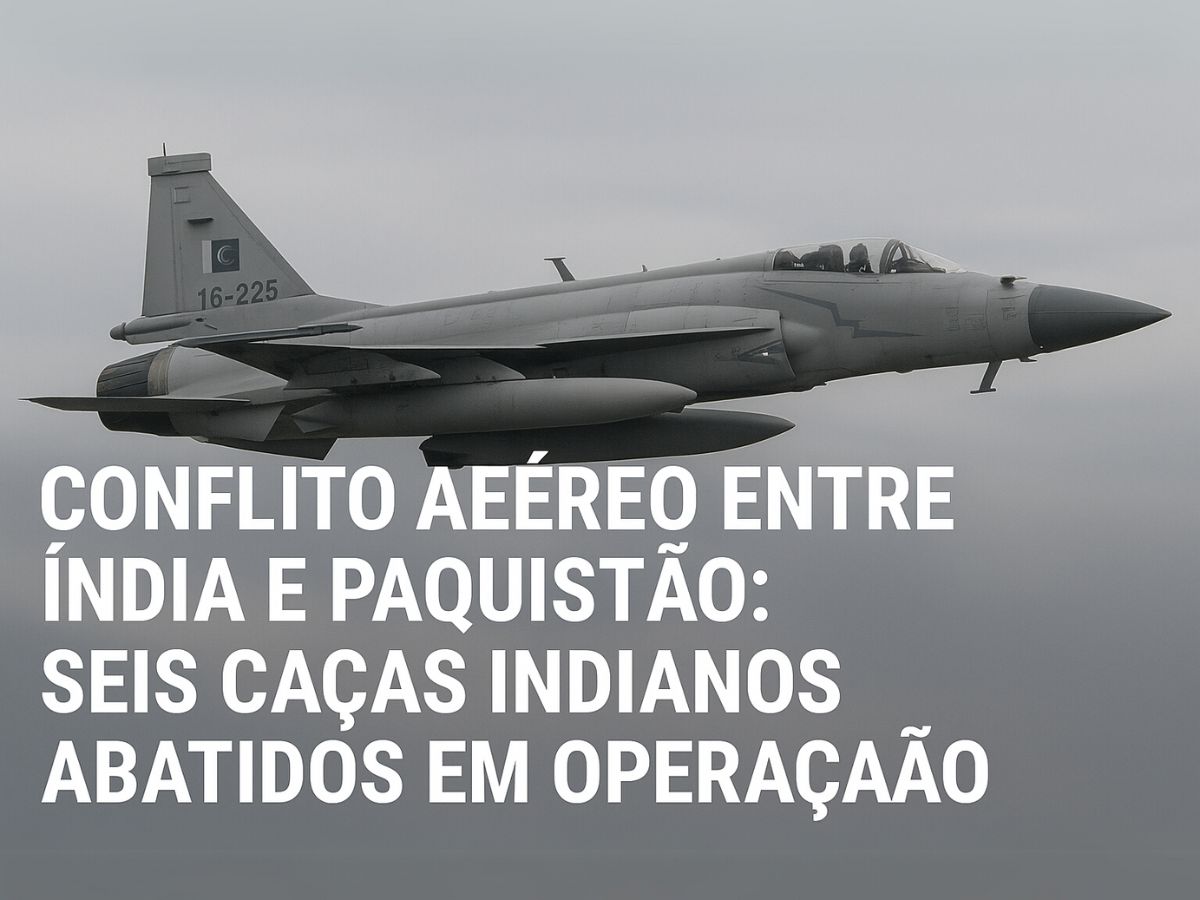 Seis caças indianos, incluindo 3 Rafales, 1 Su-30MKI, 1 MiG-29 e 1 Jaguar, foram abatidos pelo Paquistão