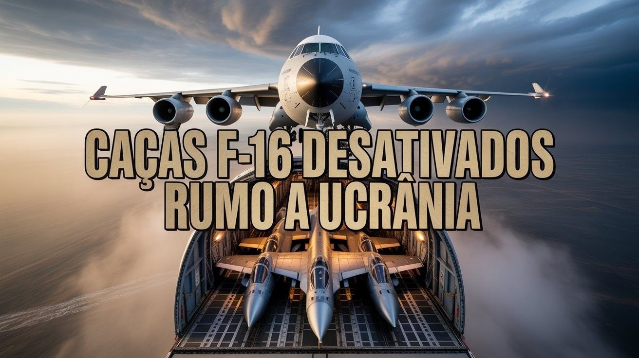 EUA se reconcilia com Ucrânia e envia presente inusitado: Caças ‘zumbi’ que não voam, mas podem vencer a guerra