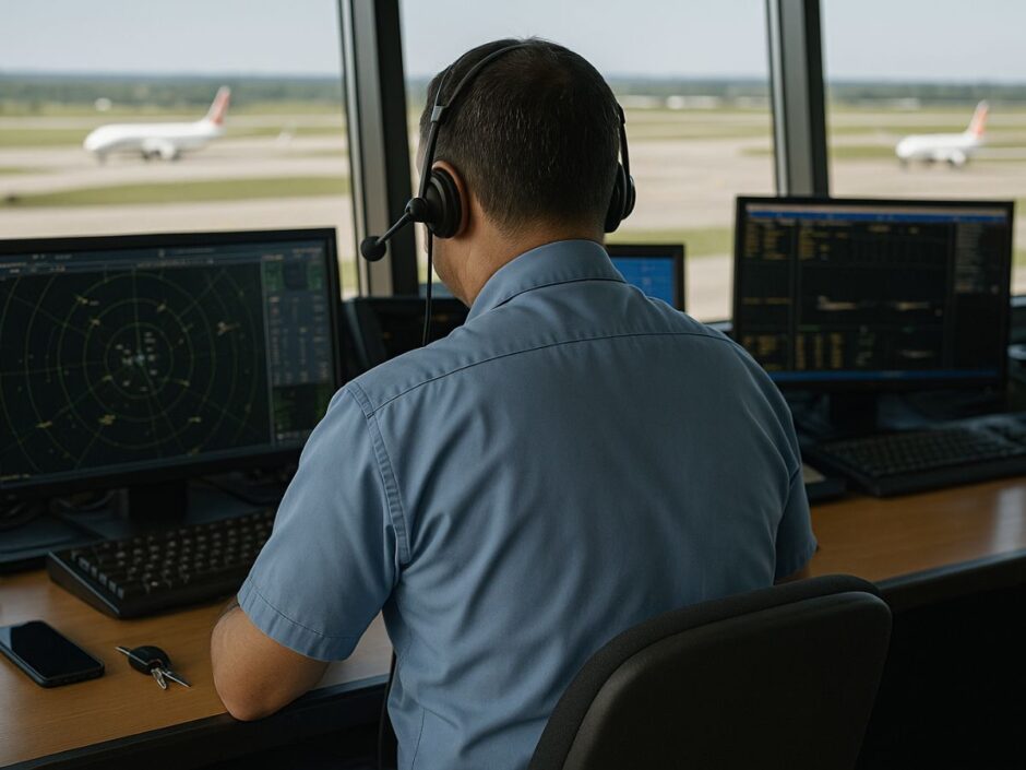 Controladores de voo fazem bicos com Uber para complementar renda: realidade de estresse e baixos salários atinge setor essencial da aviação brasileira