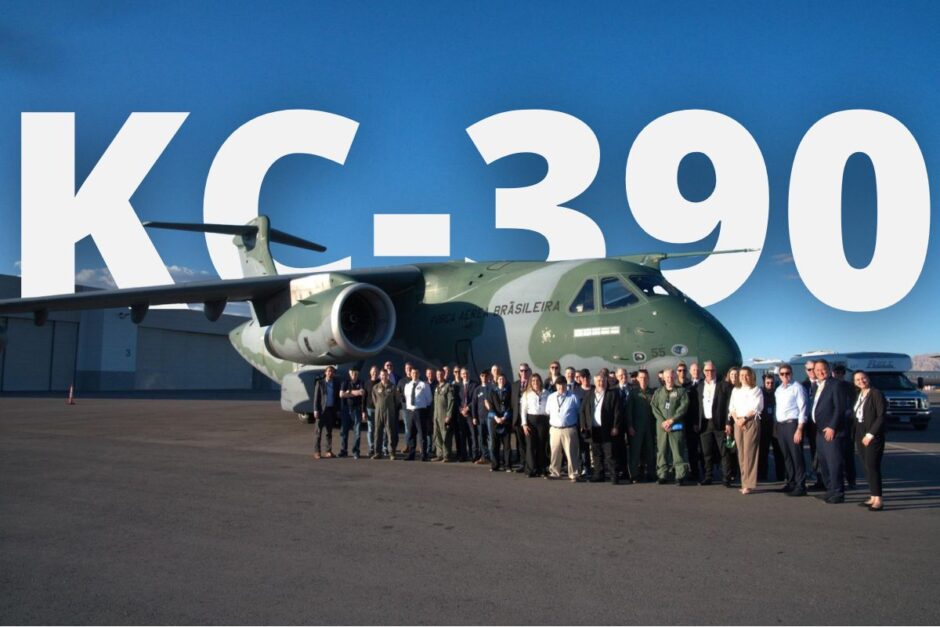Embraer conclui turnê de demonstração do KC-390 millennium nos EUA com expectativas promissoras