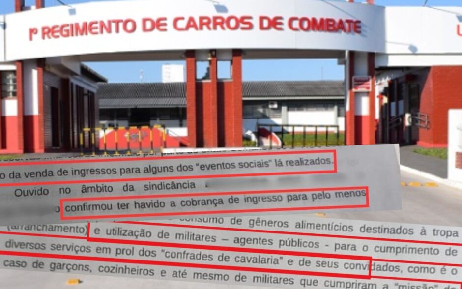 Oficiais do Exército admitem “caixa 2” para eventos da “confraria dos camaradas”: soldados usados como garçons,  dinheiro coletado de empresas “amigas” e até cobrança de ingressos no quartel