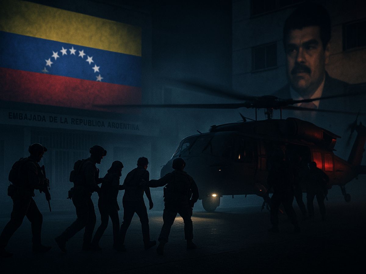 Operação secreta dos EUA resgata cinco opositores do regime de Maduro em ação militar dentro da Embaixada da Argentina em Caracas