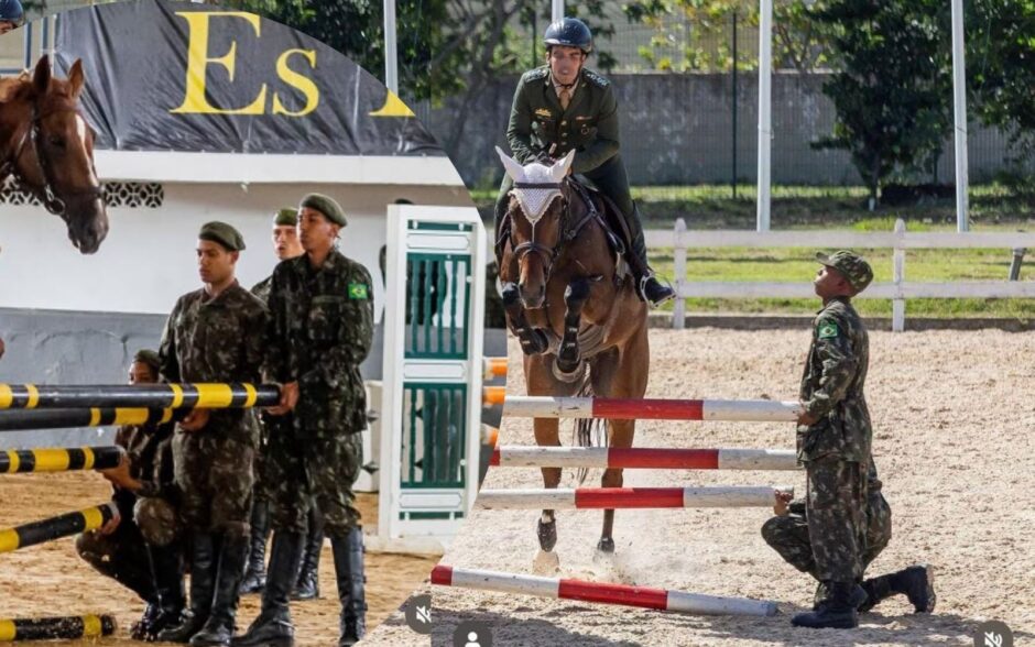 Exército sofre bombardeio de críticas por usar soldados como “pilastras” para equitação de oficiais