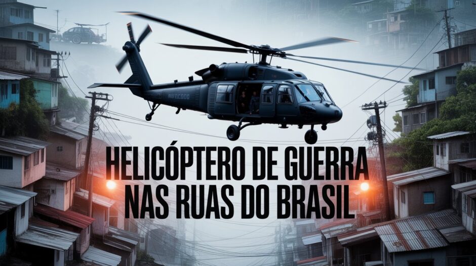 Black Hawk chega ao Brasil: Helicóptero de guerra usado pelos Estados Unidos no Afeganistão será usado pela polícia militar em ações contra facções e em áreas de conflito, acompanhado da entrega de mais de 200 viaturas novas.