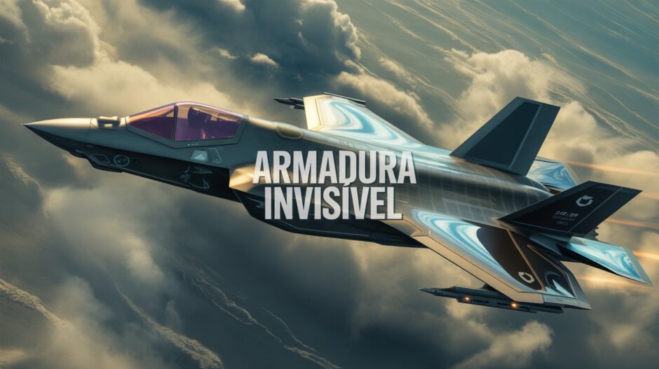 Caça F-35C ganha ‘armadura invisível’ de última geração: nova camuflagem espelhada revoluciona furtividade aérea e aproxima caça da invisibilidade total contra radares e sensores térmicos