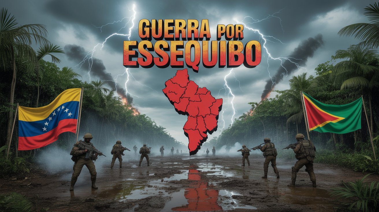 Militares sob ataque no Essequibo: Guiana denuncia ataques a soldados na fronteira da Venezuela e Exército Brasileiro entra em estado de alerta máximo com possível conflito regional