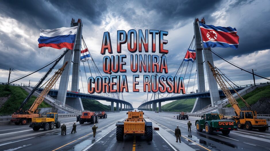Silenciosa, mas perigosa: Rússia e Coreia do Norte iniciam construção de ponte que liga os dois países e assusta potências globais