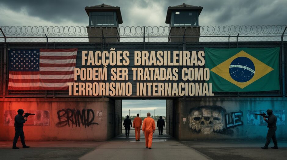 Estados Unidos pressionam para rotular PCC e Comando Vermelho como organizações terroristas e enviá-los à prisão brutal de El Salvador — mas governo Lula reage e descarta seguir plano internacional