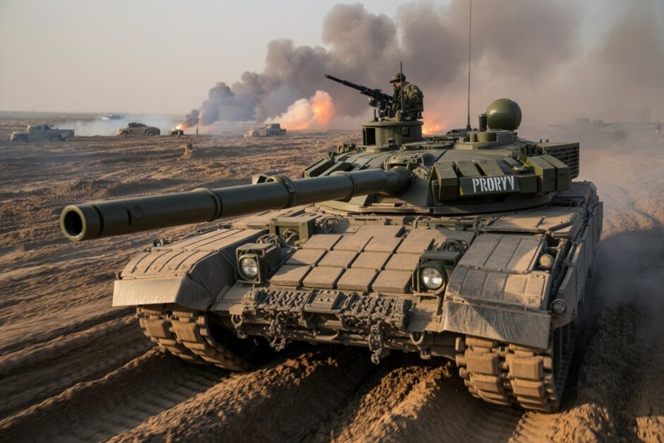 O tanque imparável: conheça o T-90M Proryv e a blindagem quase impenetrável que redefine a sobrevivência em combate