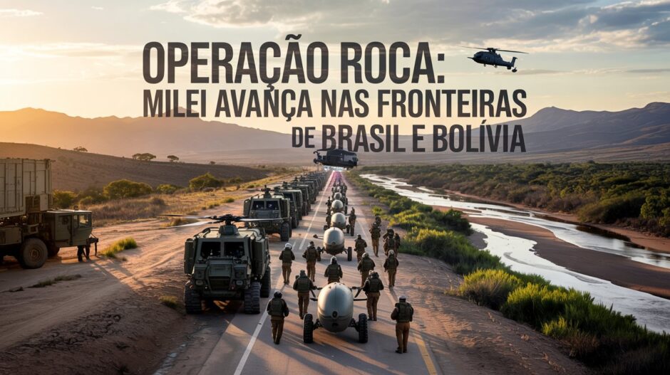 Operação Roca: Argentina desafia fronteiras, mobiliza 10 Mil militares e envia Forças Armadas para Brasil, Paraguai e Bolívia, ação surpreendente e sem aviso prévio aos países vizinhos